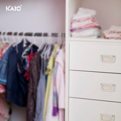KABO衣柜抽屉拉手隐形拉手北欧简约橱柜门把手隐藏抽屉明装 暗拉手