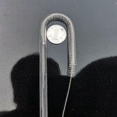 U型管刷90直角管刷 饮水机茶具鱼缸抽水管刷清洁软管吸管刷清洗刷