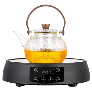 室内家用耐热玻璃蒸煮两用茶壶全套插电电陶炉 大功率围炉煮茶套装