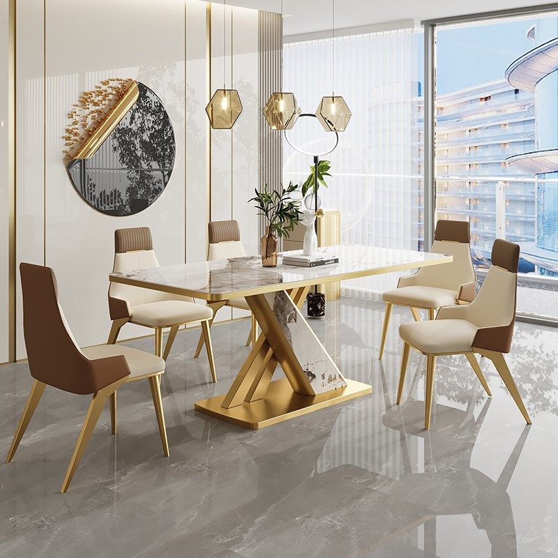 迪芬家居意式极简餐桌2022年新款轻奢家具长方形岩板餐桌椅组合,住宅家具,岩板餐桌,淘宝优惠券,粉丝福利购,淘宝优惠卷