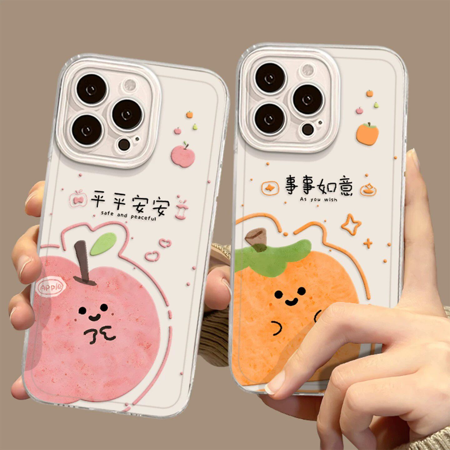 维加适用于苹果17promax手机壳2026新款iPhoneair卡通16/15/14/13小众11/12ins风xs/xr防摔8/7plus保护套