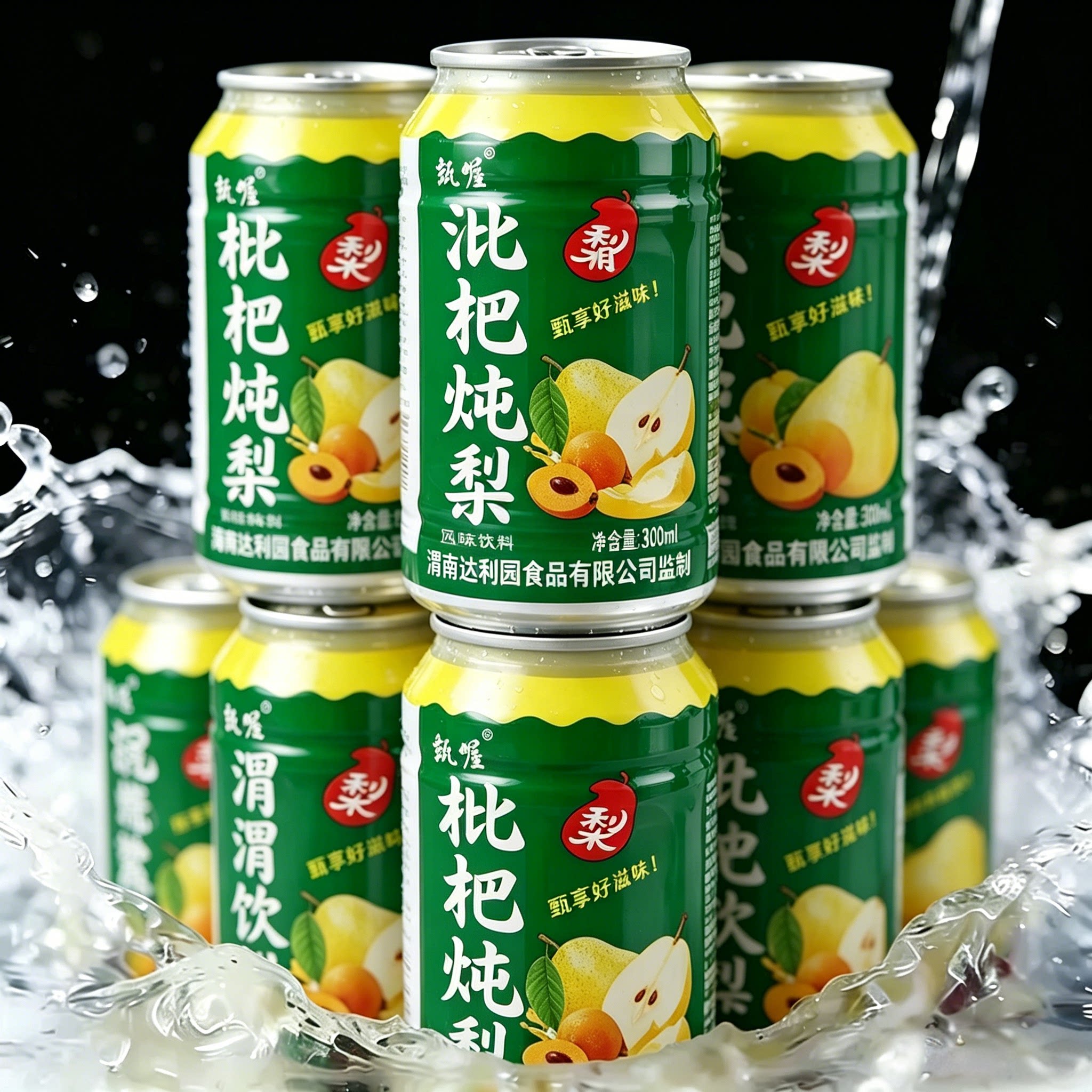 枇杷炖梨果汁饮料整箱24瓶*360ml清爽解腻润咳嗽痰多抽烟常喝饮品