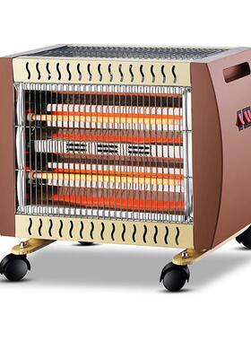 石英管取双暖器大功率家用电暖器带温控带安RHC全开关重防护轮脚