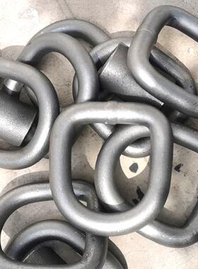 规多钢格不锈d312型环矿用起重焊接吊环D型环20×136×85吊耳