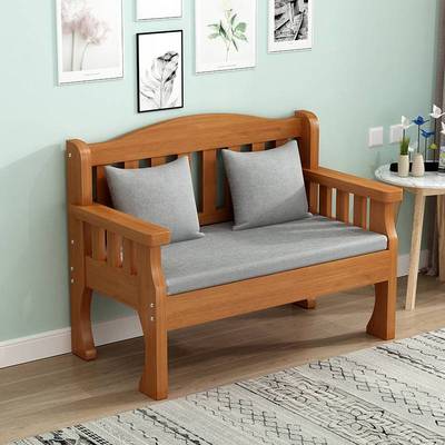 定作直销欧式实木简约三人沙发椅出租屋组合沙发休闲小户型工厂