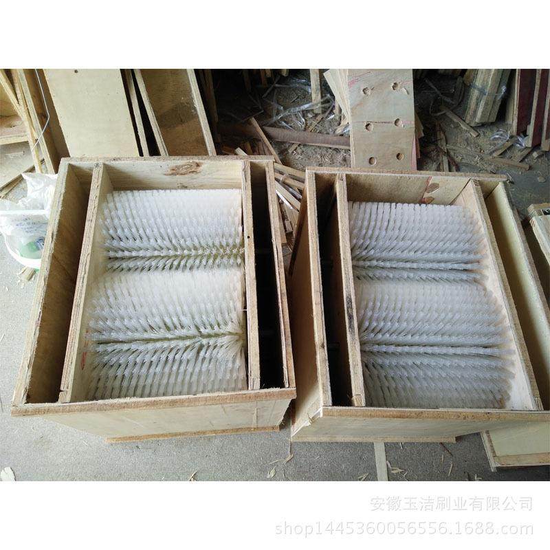 各辊规格玻璃清种洗毛刷辊除尘毛刷辊机械GFS毛刷工业毛刷辊