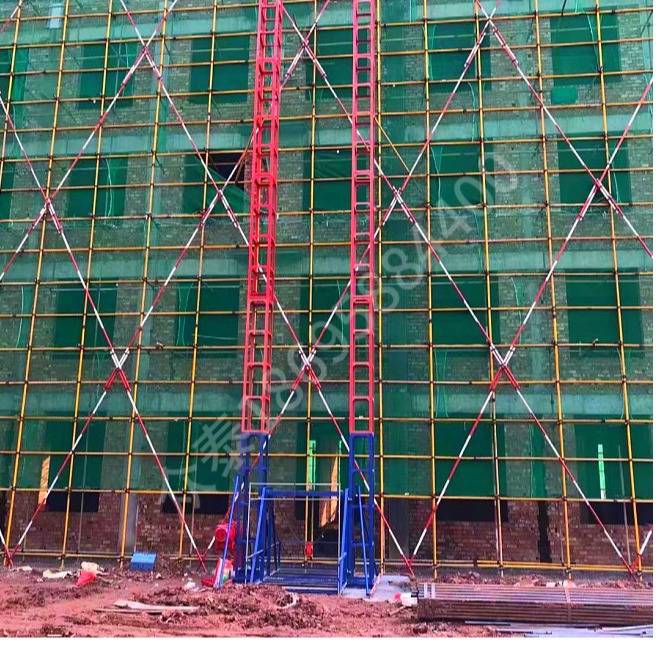 2024建筑施工吊篮龙门架升降机 双吊篮物料提升机 施工升降机厂家