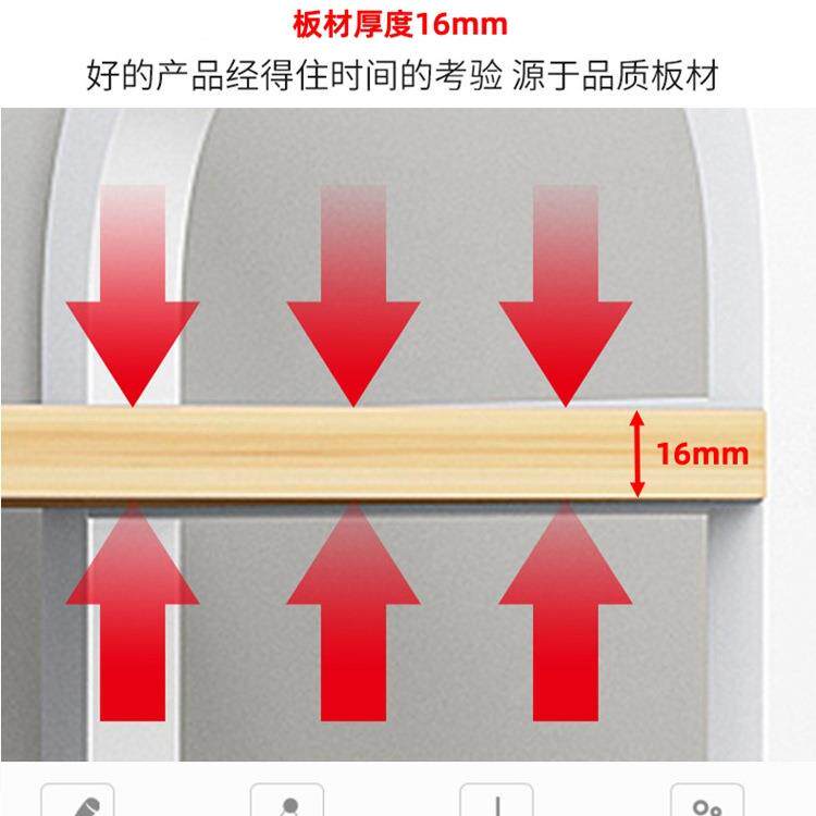 台式机电脑主落机架子置物架可动地箱打印移机F959MS8S收纳架主机