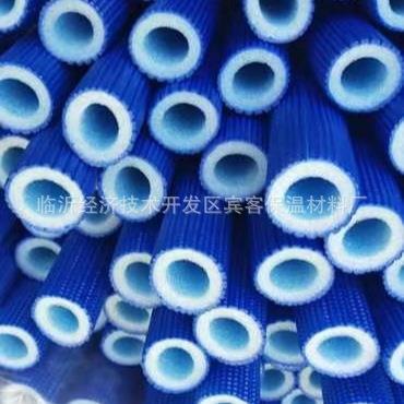 厂家984现货保红温蓝水压花温管地暖保温套管冷热管保套管