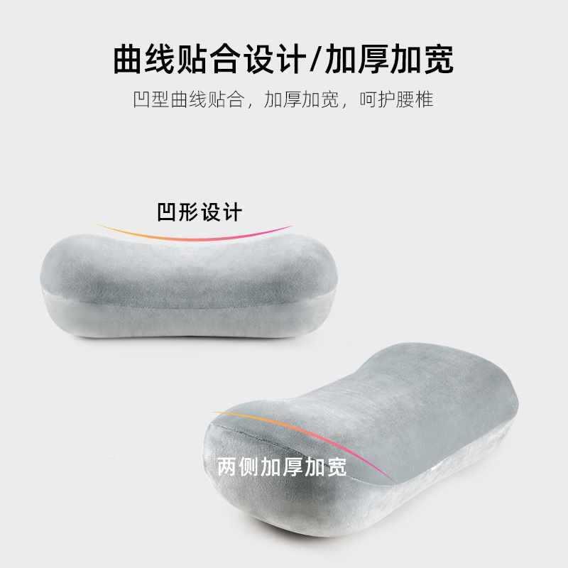 办枕公室护靠枕椅子靠发背垫记忆棉腰垫座椅沙抱靠腰F76H5SM9垫汽
