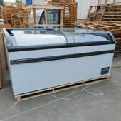 卧式 冰HAP柜示柜展大容量卧式 冰柜弧生鲜水饺速冻冷柜形冰糕柜