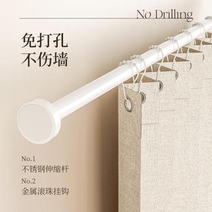 店试衣热间遮挡ZDMLZJ帘子帘挡风隔挂折 卧室门帘免打孔家用服断装