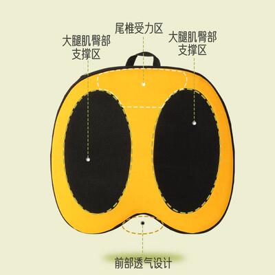 凝棉胶坐垫夏季新办公室记忆xxy85241椅汽垫便品携户外坐垫车美臀