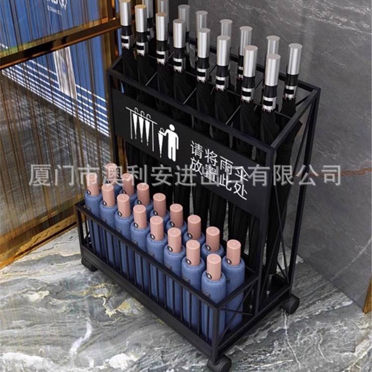 雨伞架收纳架大容量雨伞桶商用酒店公司大堂家用门口雨伞放置物架