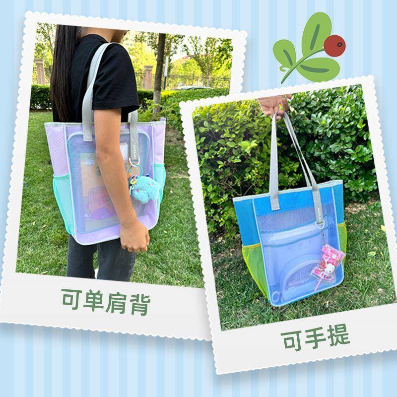 超轻书补习包挎a4手提袋手小学YLN生手提袋斜补课提袋单肩