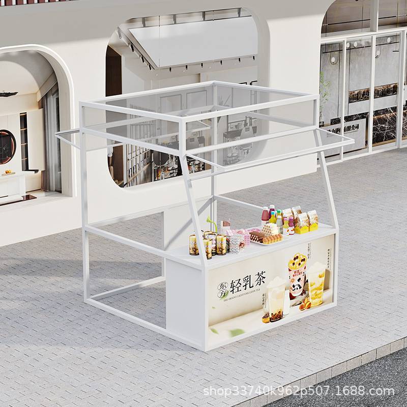 集市花车摆摊架广场商业街夜市活动展会摊位架铁艺促销棚展示架