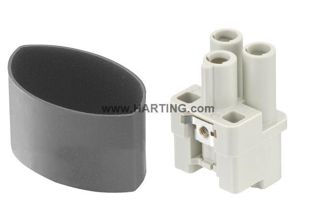 HARTING 哈丁 浩亭 09120023152 Han Q2/0-f-crimp 高压连接器