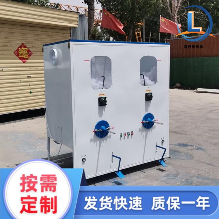 喷人沙发抱枕充包机OLR生棉胶棉懒开松机宝宝座椅坐垫冲棉再机