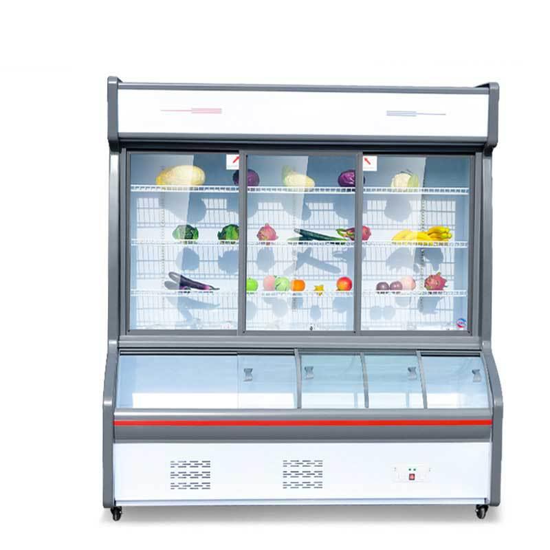 藏展示柜商用点菜双柜冷藏919柜冷蔬菜串串保鲜烧柜烤温玻璃门推