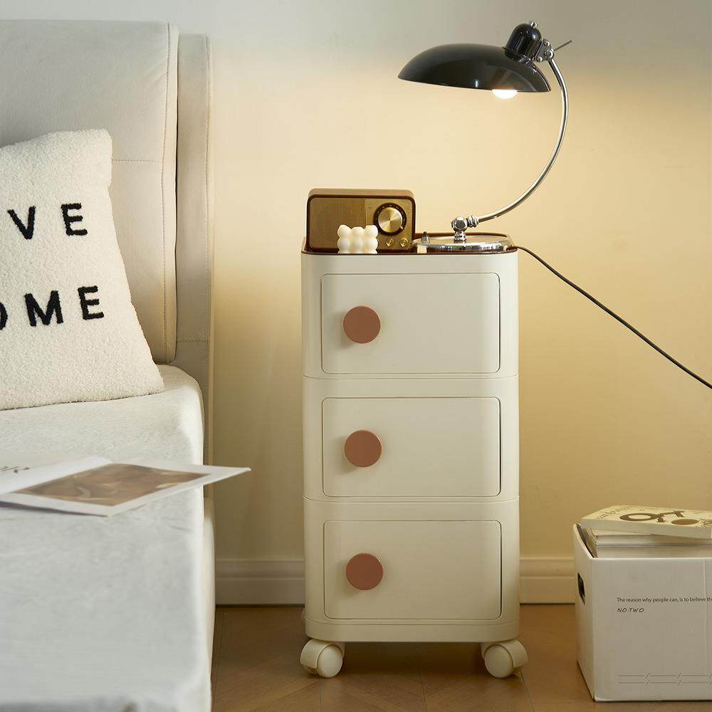 拉车套罩可移动儿童床头边柜奶油风小边几卧室创意柜子小型置物架,户外/登山/野营/旅行用品,户外桌子,淘宝优惠券,粉丝福利购,淘宝优惠卷