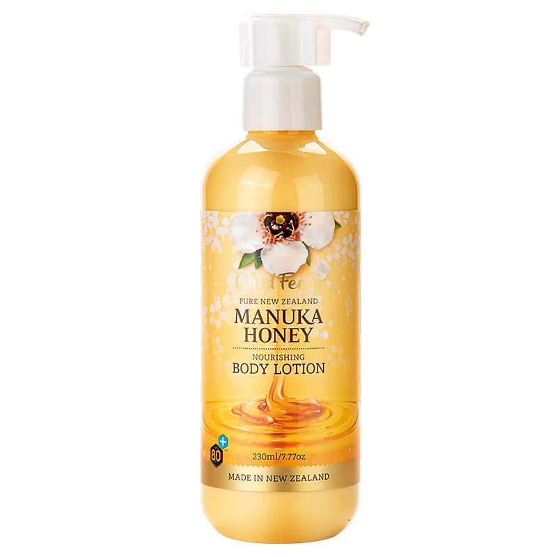 新西兰原装进口PARRS帕氏麦卢卡蜂蜜身体乳230ml