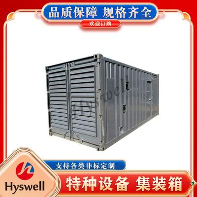 特种集装箱 定制集装箱 钢地板 超高超宽 环保设备预制方舱
