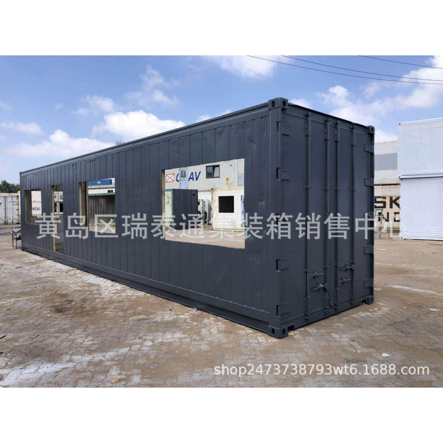 出售回收潍坊二手货柜集装箱6米12米二手冷藏集装箱保温集装箱房