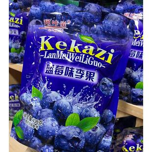 蓝莓味李果408g独立小包装火车新疆同款果脯蜜饯果干梅子休闲零食