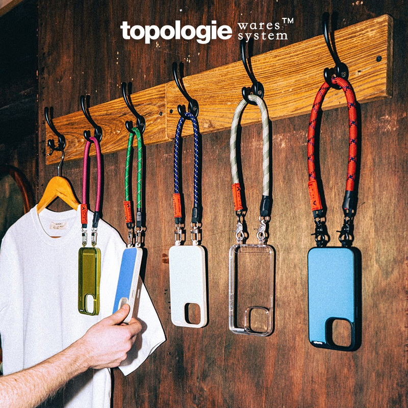 Topologie Bump手机壳护壳防摔山系硬壳简约可拆夹片挂绳斜挎新款