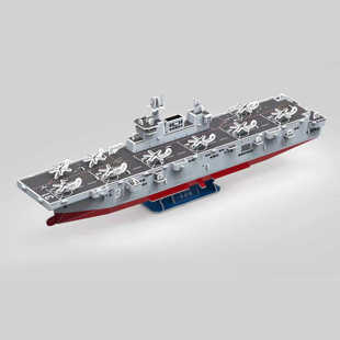 海南舰 立体拼插纸模型