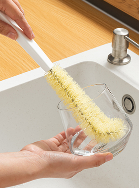 洗杯子刷子厨房家用杯刷奶瓶刷破壁机清洗刷玻璃杯茶杯茶壶清洁刷