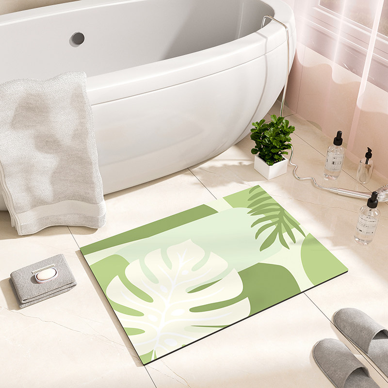 浴室地垫硅藻泥防滑吸水门口卫生间洗手间厕所耐脏防摔家用软垫,居家布艺,家用脚垫,淘宝优惠券,粉丝福利购,淘宝优惠卷