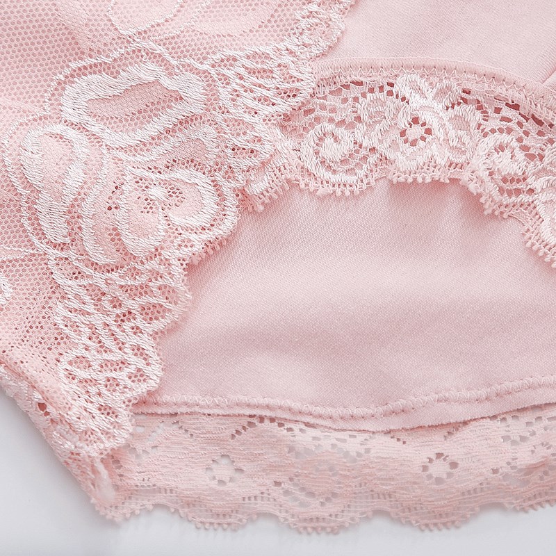 新疆长绒棉内裤女士纯棉全棉裆透气高腰包臀妈妈三角裤头大码胖mm