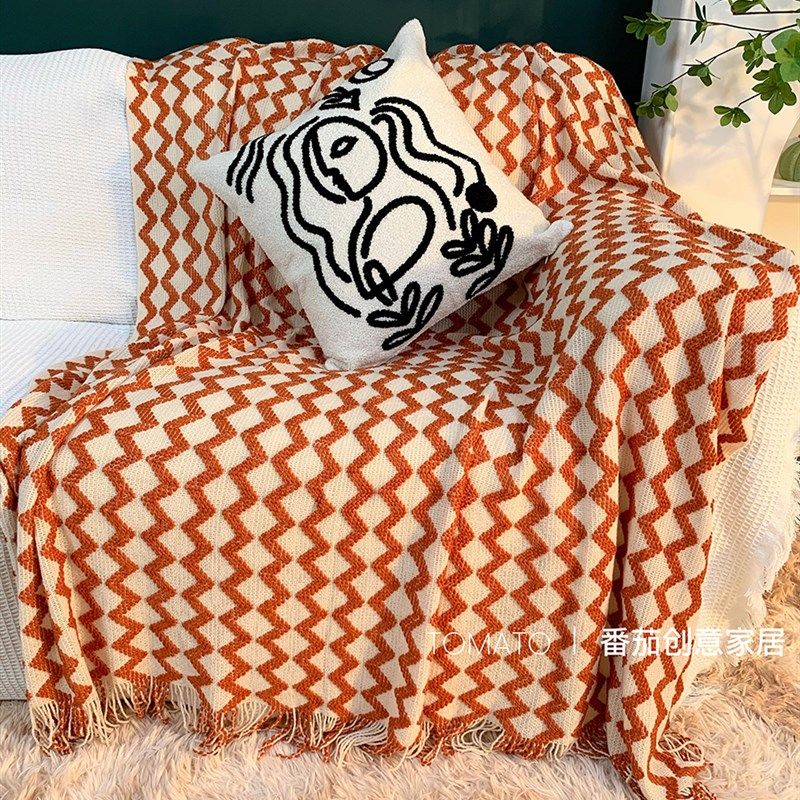 北欧沙发巾全盖轻奢防滑盖布客厅单人靠背巾加厚可铺可盖多功能毯,居家布艺,万能盖巾,淘宝优惠券,粉丝福利购,淘宝优惠卷