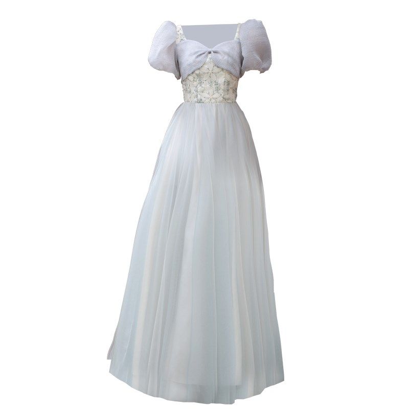 伴娘服女毕业礼服2024新款小个子秋冬高级感姐妹团伴娘裙平时可穿