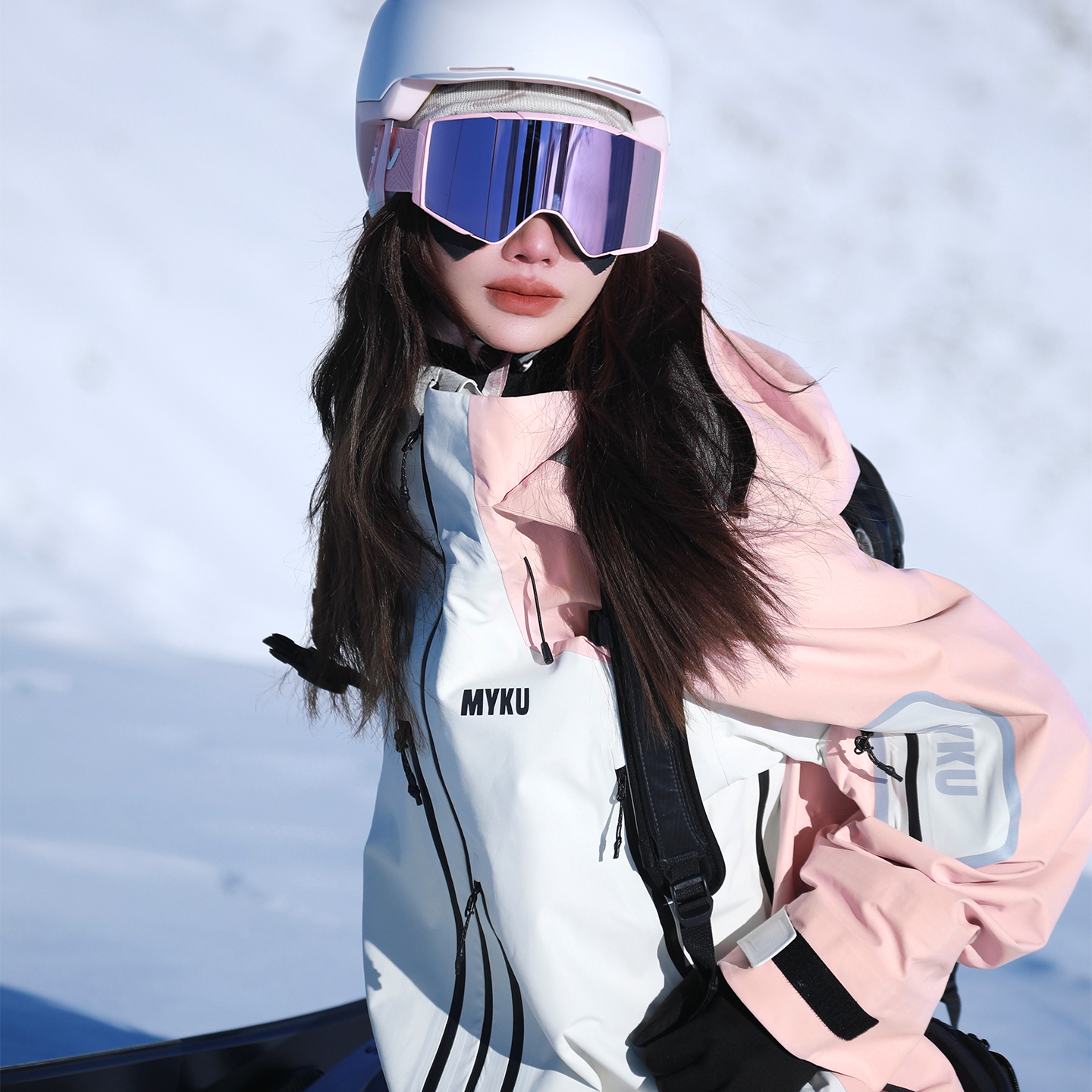 MYKU光芒系列3L壳款滑雪衣