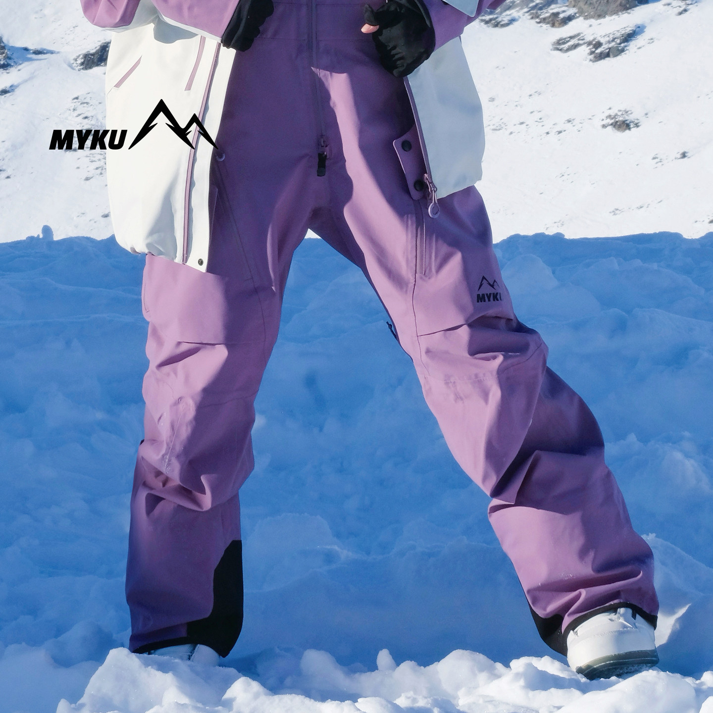 MYKU单板滑雪裤男女款耐磨3L全压胶硬壳冲锋裤防水防风背带拉屎裤,户外/登山/野营/旅行用品,滑雪裤,淘宝优惠券,粉丝福利购,淘宝优惠卷