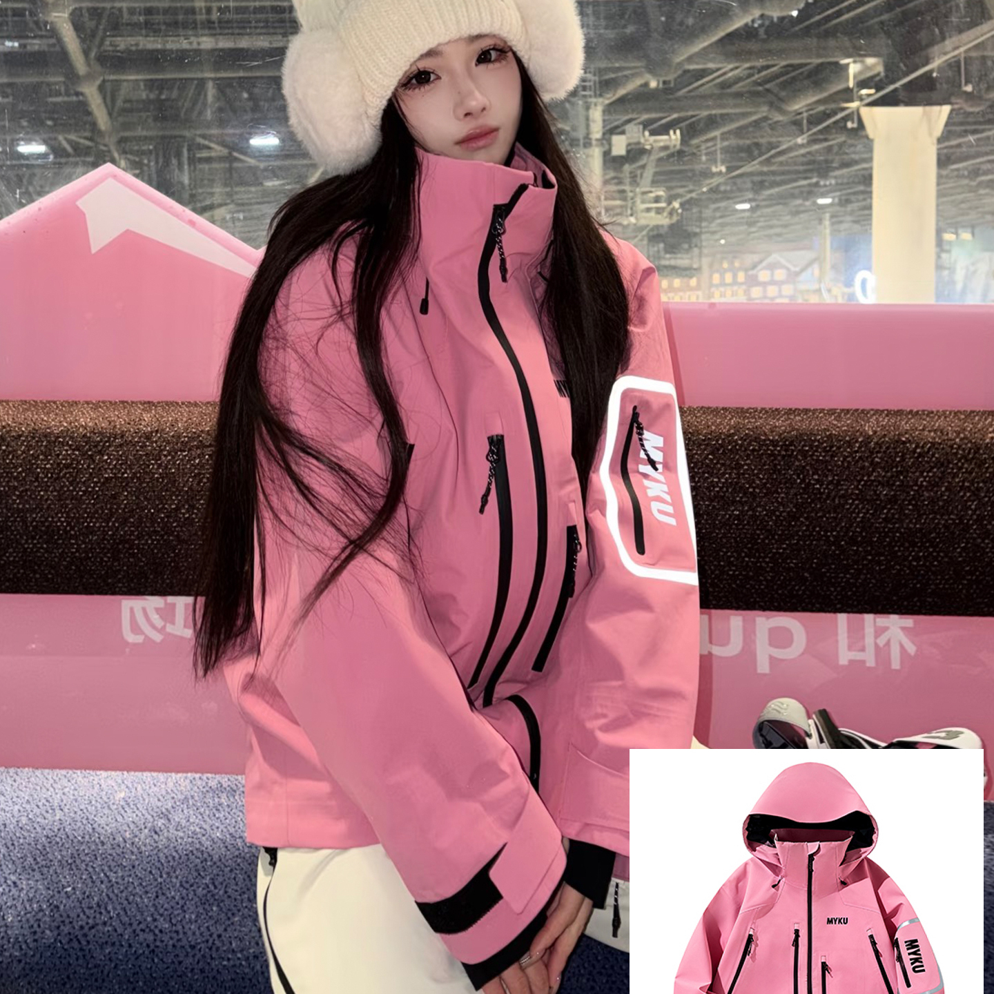 MYKU光芒系列3L壳款滑雪衣