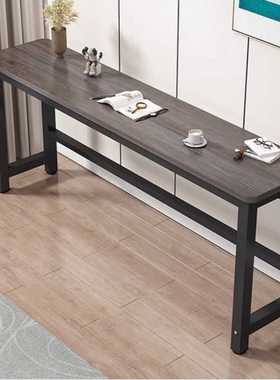 定制书桌宽25/30/35/45/60cm床边收纳置物桌简易靠墙夹缝窄桌子