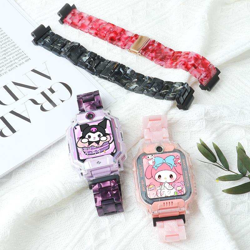 山茶花系列表带适用小天才电话手表Z9/Z10表带Z8配件Z7/Z6A/Z1/Q1