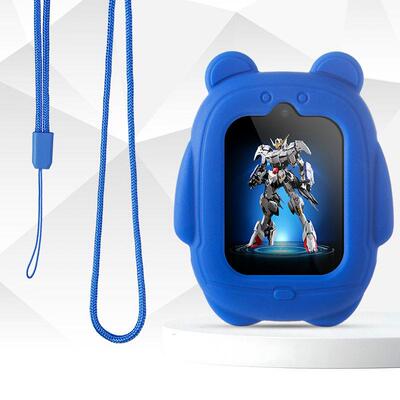 通用创维T1/H03阿巴町360儿童电话手表表带挂脖套保护壳吊绳软套