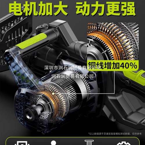 电锯木锯220V家JYD用小型手持插伐电锯树切式割电动链条电锯链锯