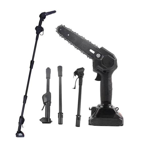 无手持绳LEF修枝锯锂电电链锯充电式高高空剪树枝锯