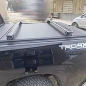 坦途后盖皮卡改装 1794改装 件后备箱盖尾箱盖平盖拉帘手动铝卷帘