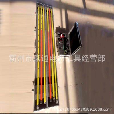 KV带电作业J型线夹套装电力绝缘操作杆组合玻璃钢操作杆