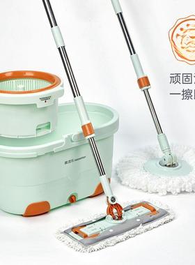 平板干拖PDD10244把家旋转免手洗拖把桶一净自用动甩懒人拖拖布