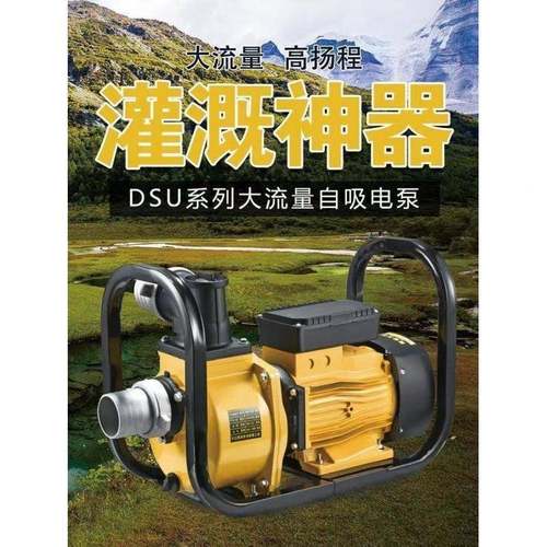 农用灌溉抽水泵家用全自压动自DYL吸水泵高用电223力0V80V大吸自