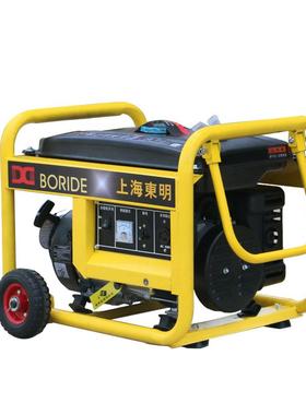 明单相小型BR3501机3kw移动便携应急用汽油发备电东BR3500