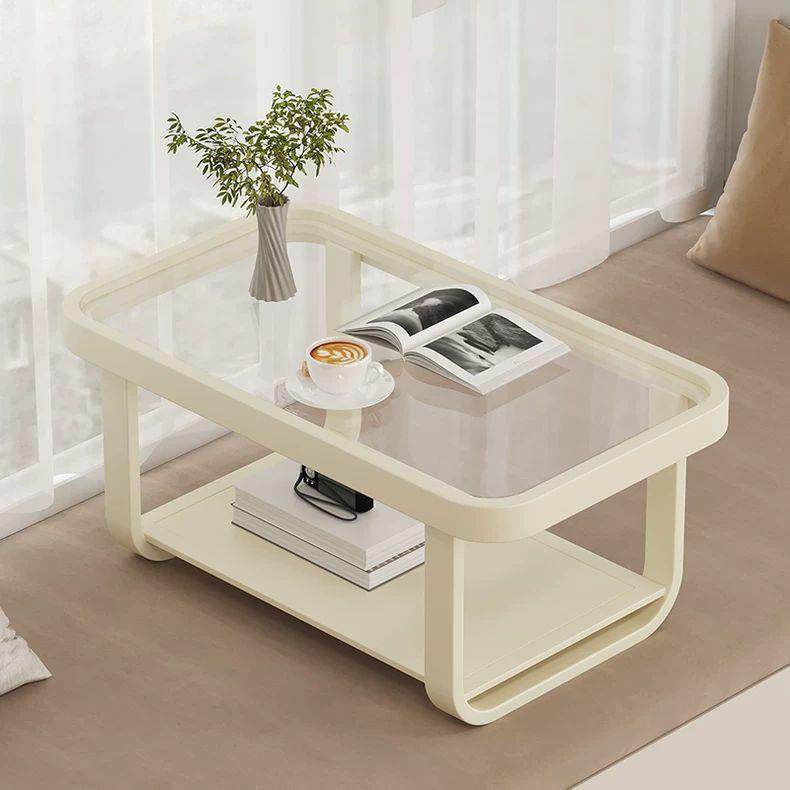 跃邦方茶几小榻桌子卧室角几榻长米欧式飘玻璃IRE坐地窗台矮