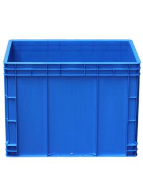 EU46筐450物储流箱长方形加厚600*00*450蓝灰物流箱子物PBS大4号